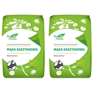 Bio Planet Mąka kasztanowa bezglutenowa Zestaw 1.4 kg Bio - mąka - Mąka - miniaturka - grafika 1