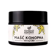 Suplementy naturalne - KOMBINAT KONOPNY Kombinat Konopny Maść konopna 42 g KK9144 - miniaturka - grafika 1