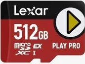 Karty pamięci - LEXAR MEMORY MICRO SDXC 512GB UHS-I/PLAY LMSXPS0512G-BNNNG - miniaturka - grafika 1
