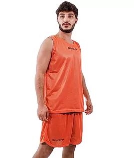 Zestawy męskiej odzieży sportowej - Givova, zestaw podwójny. wielokolorowa pomarańczowy/czarny S - grafika 1