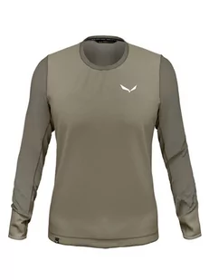 Salewa Koszulka funkcyjna "Lavaredo" w kolorze khaki - Koszulki sportowe męskie - miniaturka - grafika 1