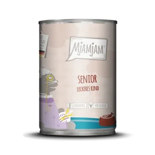 MjAMjAM mokra karma dla kota seniora 6x400 g Wołowina - Mokra karma dla kotów - miniaturka - grafika 1