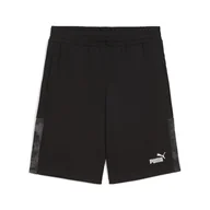 Spodnie sportowe męskie - Męskie szorty Essentials Camo 10'' PUMA Black - miniaturka - grafika 1