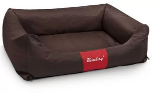 Bimbay Legowisko Kanapa Impregnat lux III brązowy 100x80 VAT006377 - Legowiska dla psów - miniaturka - grafika 1