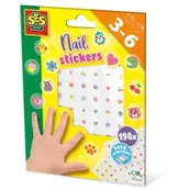 Zabawki kreatywne - Naklejki na paznokcie - SES - miniaturka - grafika 1