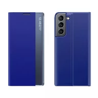 Etui i futerały do telefonów - Hurtel New Sleep Case pokrowiec etui z klapką z funkcją podstawki Samsung Galaxy S22+ (S22 Plus) niebieski - miniaturka - grafika 1