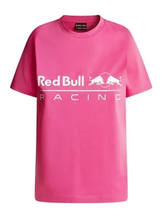 Pepe Jeans T-Shirt Red Bull Racing RL500004 Różowy Regular Fit - Koszulki i topy damskie - miniaturka - grafika 1