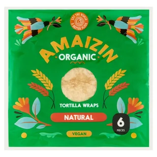 Amaizin Tortilla Wraps BIO 240g - Zdrowa żywność - miniaturka - grafika 1