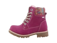 Kozaki damskie - Tom Tailor Kids Dziewczęce 4270080018 modne kozaki, różowy, 26 EU - miniaturka - grafika 1
