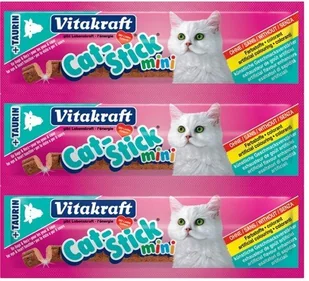 Vitakraft Vitakraft Cat Stick Mini kabanosy dla kota drób i wątróbką 3szt - Przysmaki dla kotów - miniaturka - grafika 2