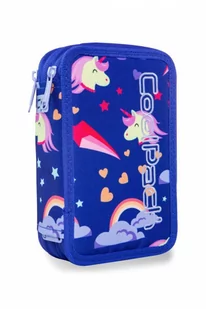 CoolPack Potrójny piórnik z wyposażeniem Jumper 3 UNICORNS A67208 - Piórniki - miniaturka - grafika 1