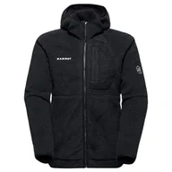 Kurtki męskie - Męska bluza Mammut Falera Pro ML Hooded Jacket Men Rozmiar: L / Kolor: czarny - miniaturka - grafika 1