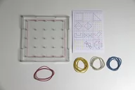 Mały naukowiec - Geoplan transparentny 15 x 15 cm - miniaturka - grafika 1