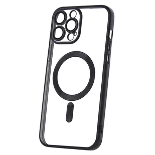 Nakładka Color Chrome Mag do iPhone 13 Pro Max 6,7" czarna - Etui i futerały do telefonów - miniaturka - grafika 1