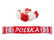 Gadżety dla kibiców - ZESTAW KIBICA BIAŁO-CZERWONY 2el - miniaturka - grafika 1