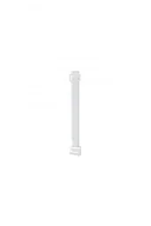 Białe materiałowe ramiączko 10 mm na szyję RB-07 - Akcesoria do bielizny - miniaturka - grafika 1
