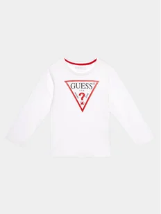 Guess Bluzka N84I24 K8HM0 Biały Regular Fit - Bluzki damskie - miniaturka - grafika 1