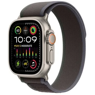 Apple Watch Ultra 2 GPS + Cellular 49mm Tytan Trail M/L Czarny - Smartwatch - miniaturka - grafika 1