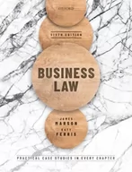 Książki obcojęzyczne o biznesie i marketingu - Business Law - miniaturka - grafika 1