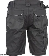 Odzież robocza - CERVA DAYBORO szorty - męskie spodnie robocze, odblaskowe elementy, 100 % TRIFIBETEX - czarny 44 - miniaturka - grafika 1
