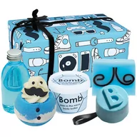 Mydła - Bomb Cosmetics Gift Pack - Zestaw prezentowy kosmetyków do pielęgnacji ciała - Dla mężczyzn - New Age Hipster - miniaturka - grafika 1