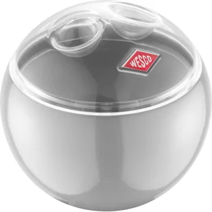 Wesco 223501  76 Mini Ball pojemniki do przechowywania, puszka na zapasy, metalowy, Cool Szary, 13 x 13 x 13,8 cm 223501-76 - Pojemniki kuchenne - miniaturka - grafika 1