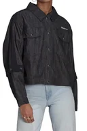 Kurtki damskie - Kurtka damska Adidas Tracktop katana czarna-S - miniaturka - grafika 1