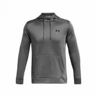 Bluzy sportowe męskie - Męska bluza Under Armour Armour Fleece Hoodie Rozmiar: XL / Kolor: szary/czarny - miniaturka - grafika 1