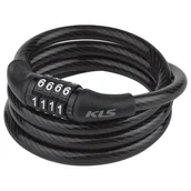Zabezpieczenia do roweru - Kellys Zapięcie Code KL-001 czarny / Rozmiar: 100 cm - miniaturka - grafika 1