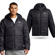 Kurtki męskie - KURTKA MĘSKA UNDER ARMOUR CIEPŁA PUCHOWA INSULATED PIKOWANA UA ZIMA r. M - miniaturka - grafika 1