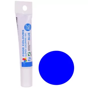 Foodcolours BARWNIK SPOŻYWCZY W ŻELU tubka 20g NIEBIESKI 72 - Dodatki do ciast w płynie, aromaty - miniaturka - grafika 1