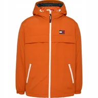 Kurtki męskie - TOMMY HILFIGER KURTKA MĘSKA PADDED POMARAŃCZOWA L - miniaturka - grafika 1