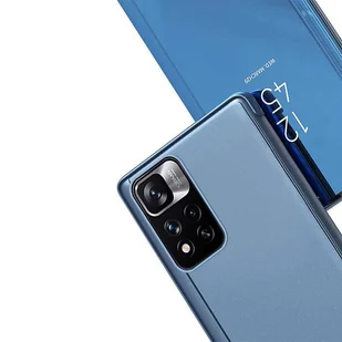 Clear View Case futerał etui z klapką Realme 9 Pro + (9 Pro Plus) czarny - Etui i futerały do telefonów - miniaturka - grafika 2