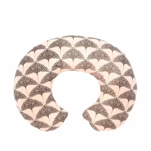 Zaffiro, Poduszka do karmienia, Velvet, Salmon fern, 160 cm - Poduszki do karmienia - miniaturka - grafika 1