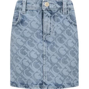 Guess Szorty | Regular Fit - Spodnie i spodenki dla dziewczynek - miniaturka - grafika 1