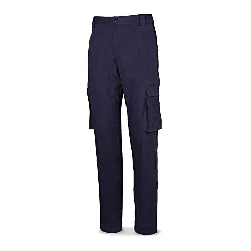 Spodnie długie Juba Multi-pocket 98% bawełny, 2% elastanu 240 g/m². Granatowe - Rozmiar: L