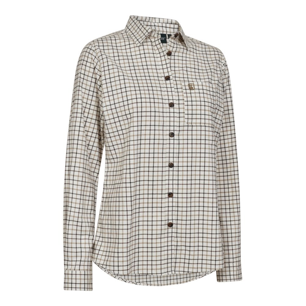 KOSZULA DEERHUNTER LADY GRACE 8747 - Beige Check -36