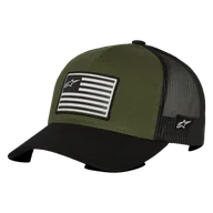 Czapki damskie - Czapka z Daszkiem Alpinestars Flag Zielony/CzarnyOnesize - miniaturka - grafika 1