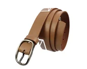 Paski - Pasek Damski Skórzany CEZ-MAR (PL) Skóra Licowa EXTRA 30 mm CIELISTY - miniaturka - grafika 1