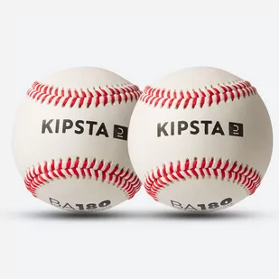 2 piłki do baseballa Kipsta BA 180 - Baseball, krykiet, palant - miniaturka - grafika 1