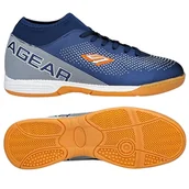 Piłka nożna - Buty Halówki Piłkarskie Ze Skarpetą Wygodne Do Gry W Piłkę Nożną Halowe Funkcjonalne Męskie Agear Granatowe 44 - miniaturka - grafika 1