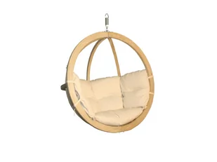 Jednoosobowy Fotel Wiszący, Kremowy Swingpod - Fotele ogrodowe wiszące - miniaturka - grafika 1