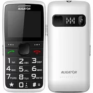 Telefony komórkowe - Aligator A675 Senior (A675WT) biały - miniaturka - grafika 1