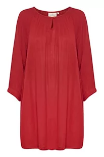 Koszula damska KAFFE Tunic, Wysoki czerwony, 44 - Koszule damskie - miniaturka - grafika 1