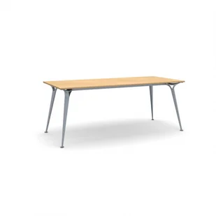 B2B Partner Stół PRIMO ALFA 2000 x 900 mm, buk 499194 - Stoły i stoliki do biura - miniaturka - grafika 1