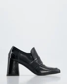 Mokasyny damskie - Lakierowane mokasyny - Venezia - miniaturka - grafika 1