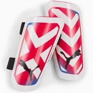 Piłka nożna - Puma Nagolenniki Ultra Light Strap 030875-05 biało-czerwone - miniaturka - grafika 1