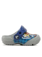 Buty dla chłopców - Crocs Klapki Fl Paw Patrol Patch Cg T 207487 Szary - miniaturka - grafika 1