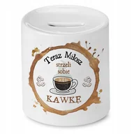 Skarbonki - Skarbonka dla Miłosza na Urodziny Idealny Prezent z Nadrukiem ze Zdjęciem + Opakowanie na prezent (wzór 01) - miniaturka - grafika 1