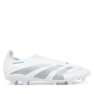 Piłka nożna - Buty do piłki nożnej adidas Predator League Laceless Firm/Multi-Ground ID3860 Biały - miniaturka - grafika 1